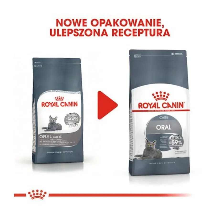 Royal Canin Oral Care hambahooldus kuivtoit kassile pakendivahetus