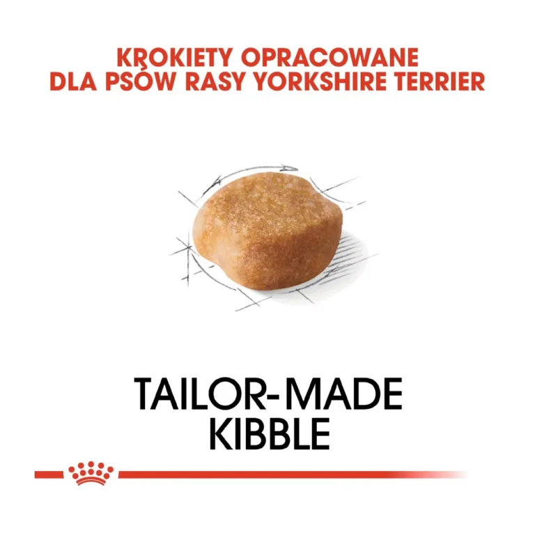 yorkshire terjeri kuivtoit 7.5 kg spetsiaalse kujuga krõbin