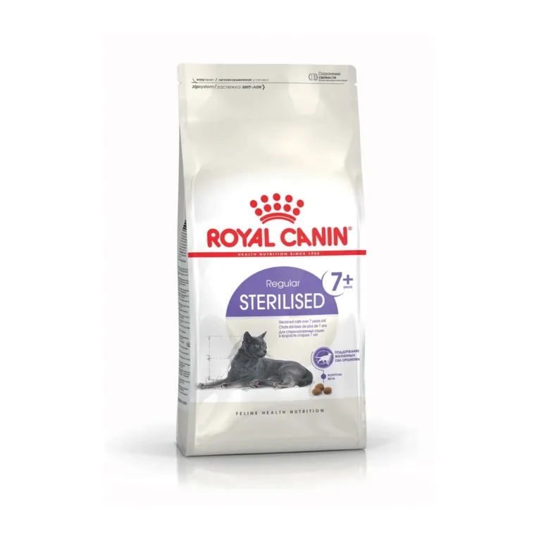 Royal Canin Sterilised 7+ 10 kg kuivtoit steriliseeritud kassi pakend