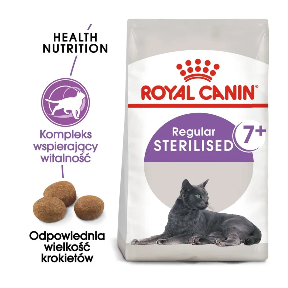 Royal Canin Sterilised 7+ 10 kg kuivtoit steriliseeritud vanemale kassile, kanamaitseline – 9