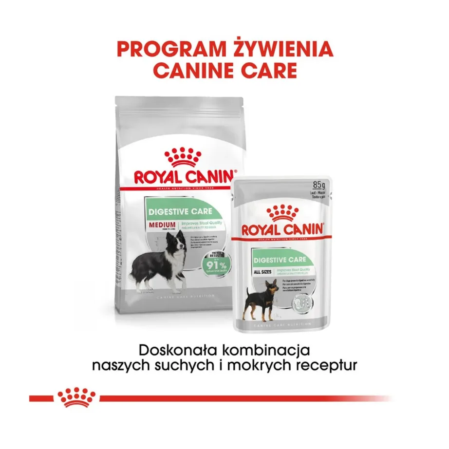 Royal Canin Care Nutrition Medium Digestive Care 3 kg kuivtoit keskmist kasvu täiskasvanud koertele seedimise toetuseks – 9
