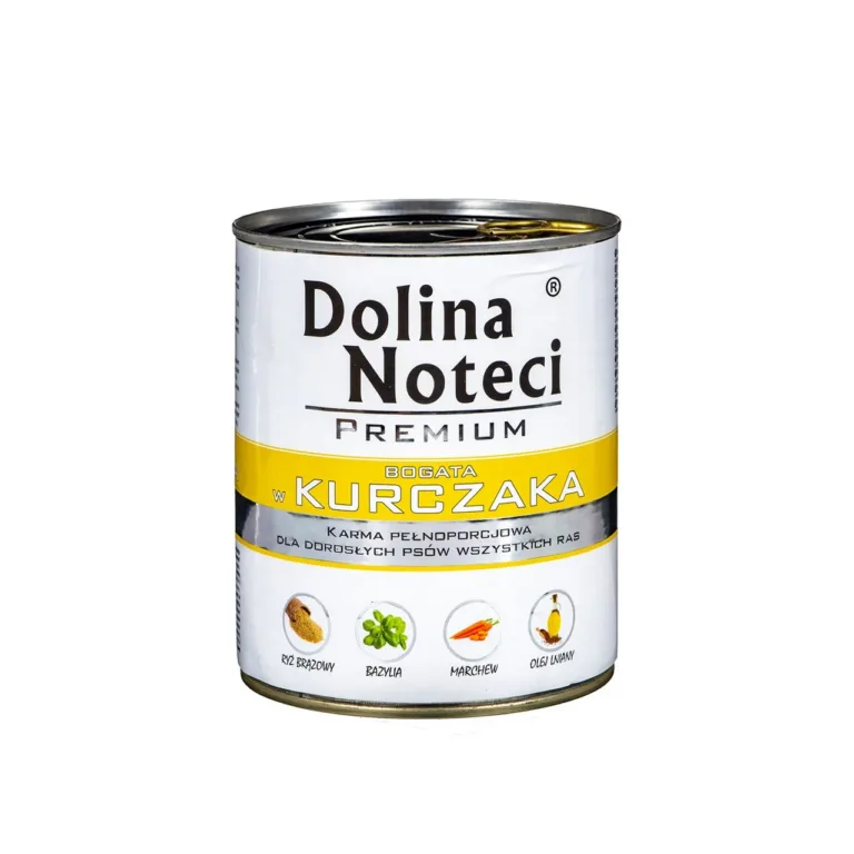 Dolina Noteci Premium kana koeratoit konserv, valge purk