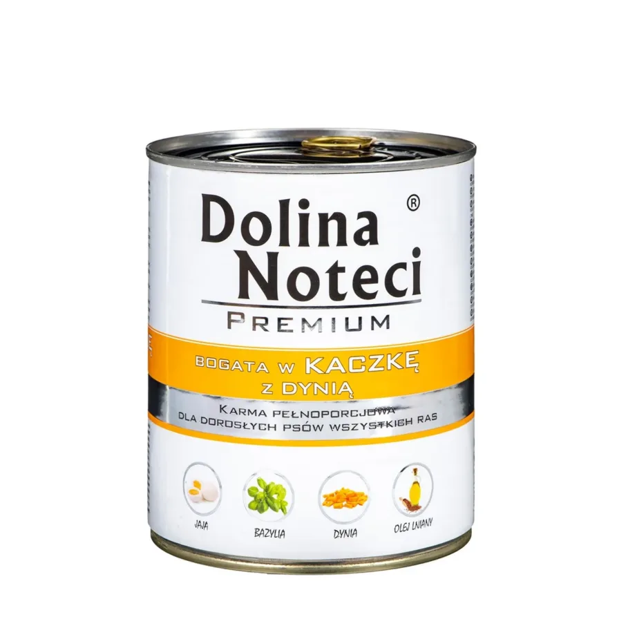 DOLINA NOTECI pardi ja kõrvitsaga koerakonserv 800 g