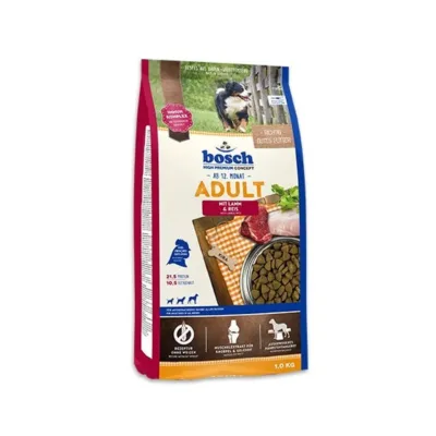 lambalihaga gluteenivaba koeratoit Bosch 3 kg pakk