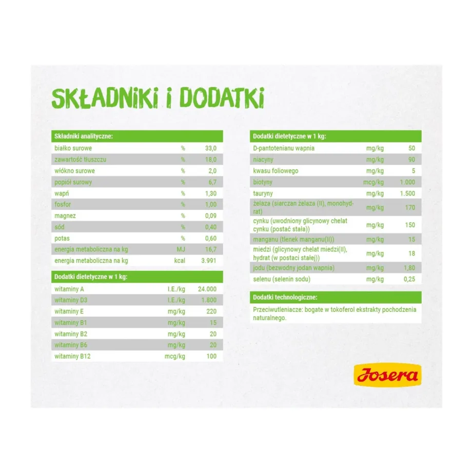 Josera Super Premium 10 kg gluteenivaba kuivtoit kanaga tundliku seedimisega täiskasvanud kassidele – 2