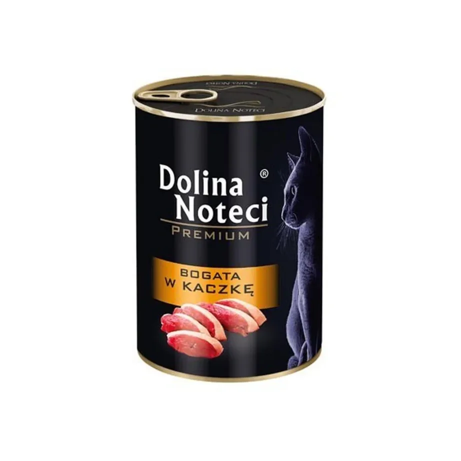 Dolina Noteci Premium 400g pardilihaga täissööt täiskasvanud kassidele, märgtoit konservides