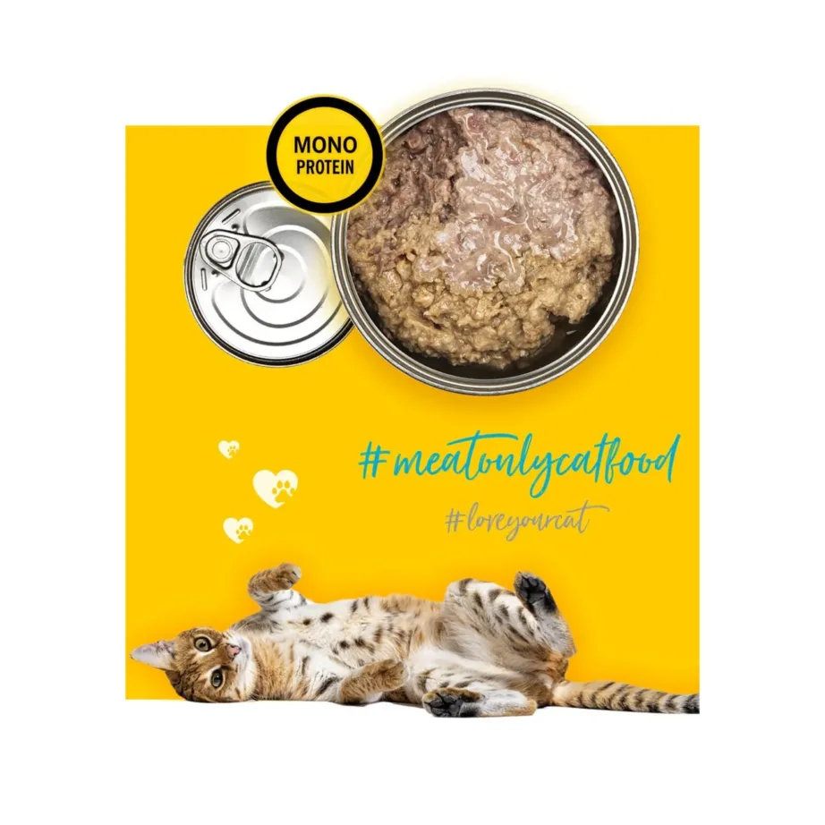 3COTY 80g kanaga täissööt, gluteenivaba monoproteiinne märgtoit täiskasvanud kassile – 8