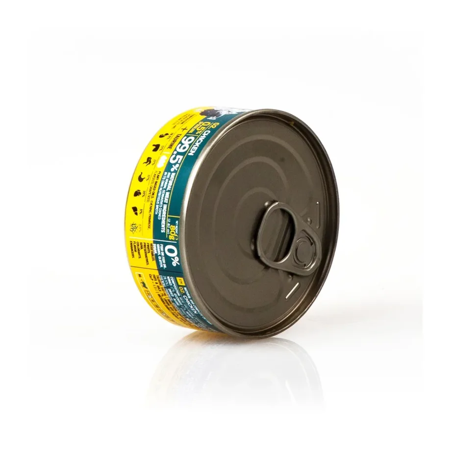 3coty Chicken with Spirulina 80 g monoproteiinne teraviljavaba täistoit täiskasvanud kassile – 4