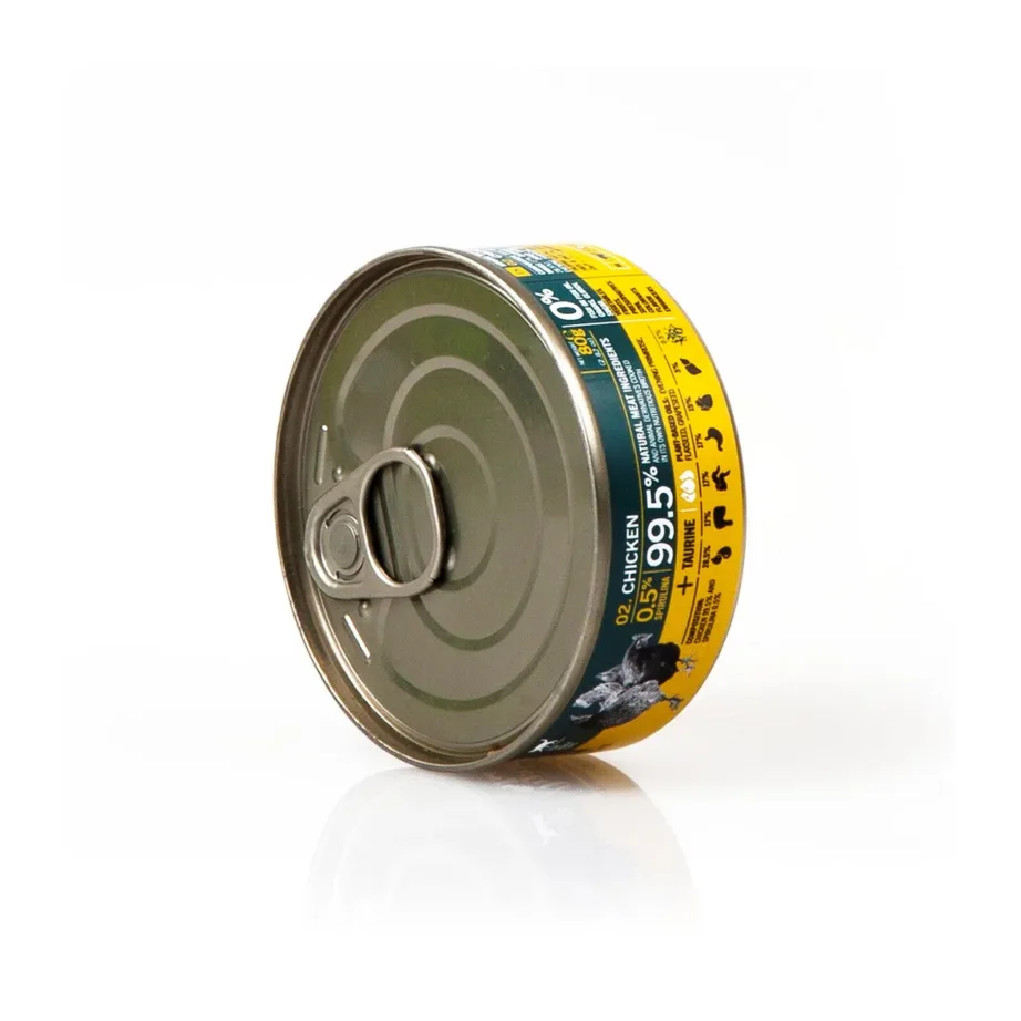 3coty Chicken with Spirulina 80 g monoproteiinne teraviljavaba täistoit täiskasvanud kassile – 7