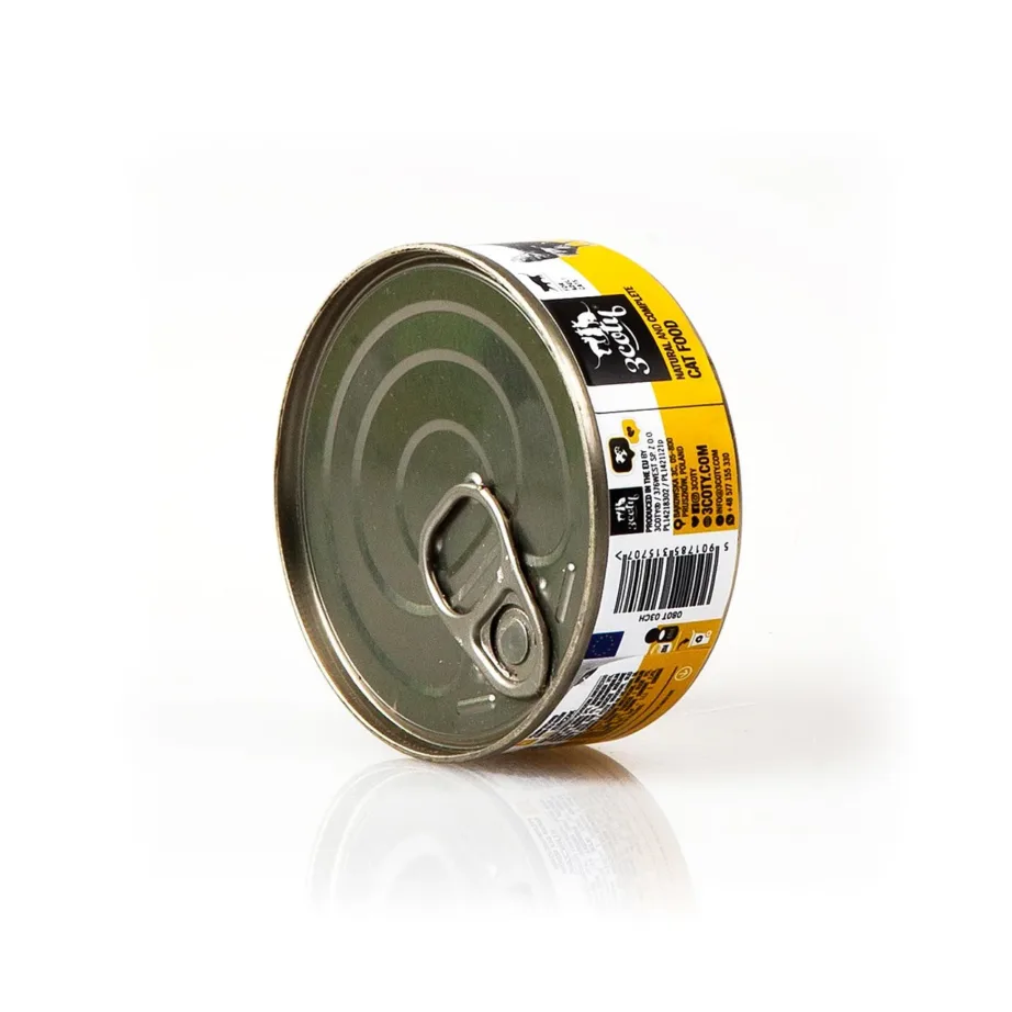 3coty kana märgtoit kassile 80g – gluteenivaba monoproteiinne – 2