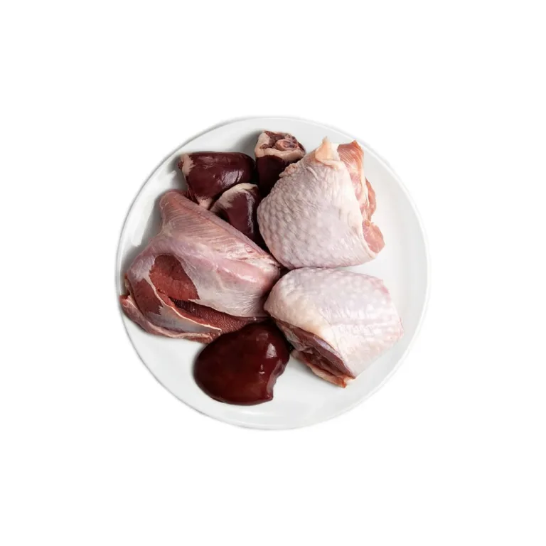 3COTY kalkuni märg kassitoit 80g toorained taldrikul