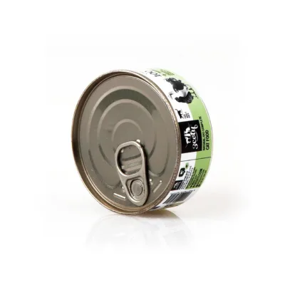 3COTY kana-hanega märgtoit kassile 80g purk tagantvaates