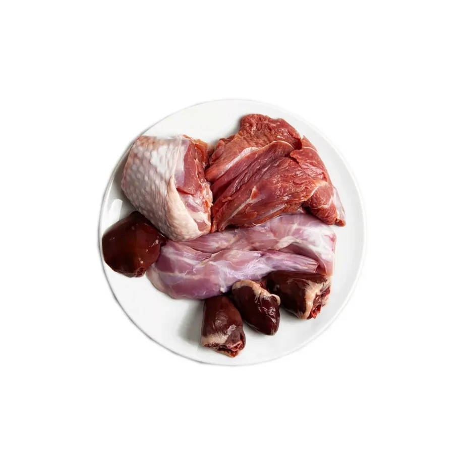 3coty kalkuni ja jänesega 80g teraviljavaba märgtoit täiskasvanud kassile – 4