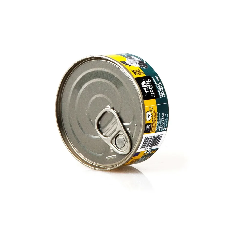 3COTY kana märgtoit spirulinaga kassipoegadele ja imetavatele kassidele, 80 g – 2