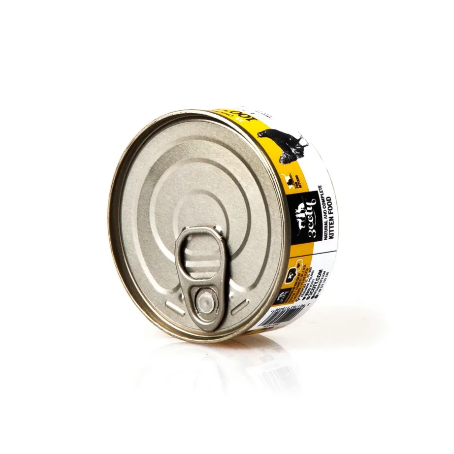 3COTY Chicken 80g monoproteiinne gluteenivaba märgtoit kassipoegadele – 2