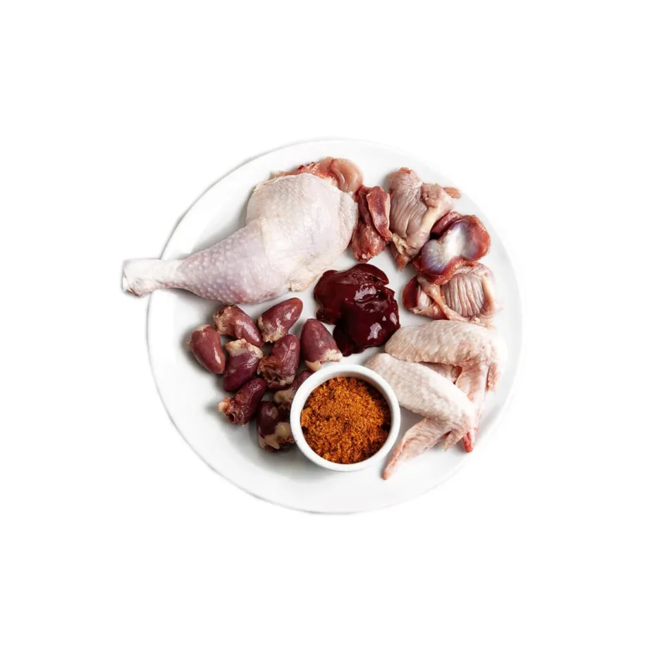 3COTY kana ja krilliga märgtoit kassipoegadele, gluteeni- ja sojavaba konserv 80g – 4