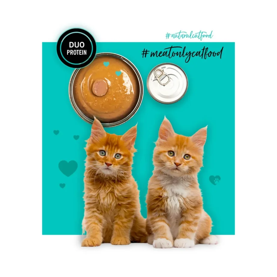 3COTY kana ja pardiga kassipoegade märgtoit 80g, gluteenivaba – 6