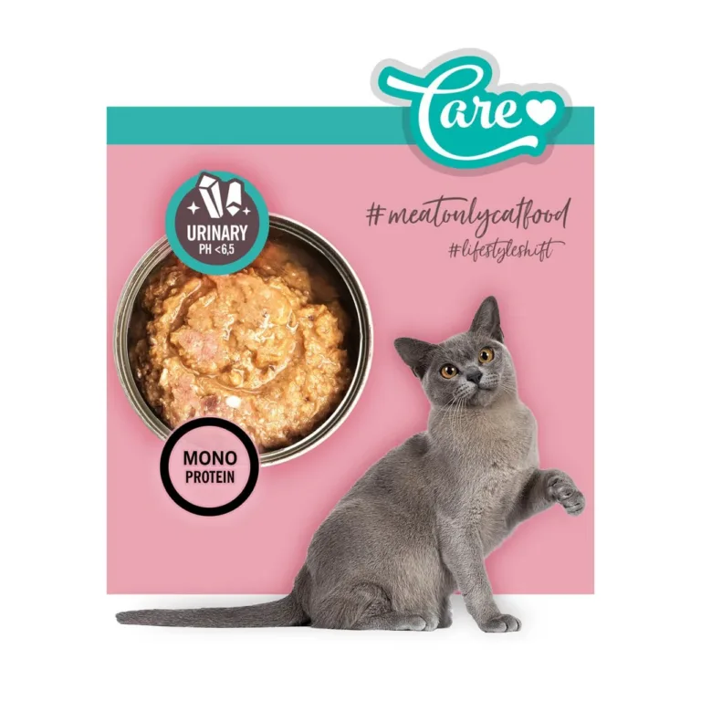3coty kalkunilihaga kassitoit, kass ja infoikoonid