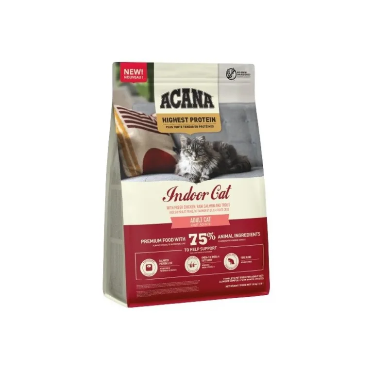 ACANA Indoor Cat teraviljavaba kuivtoit toakassile 1,8 kg pakk