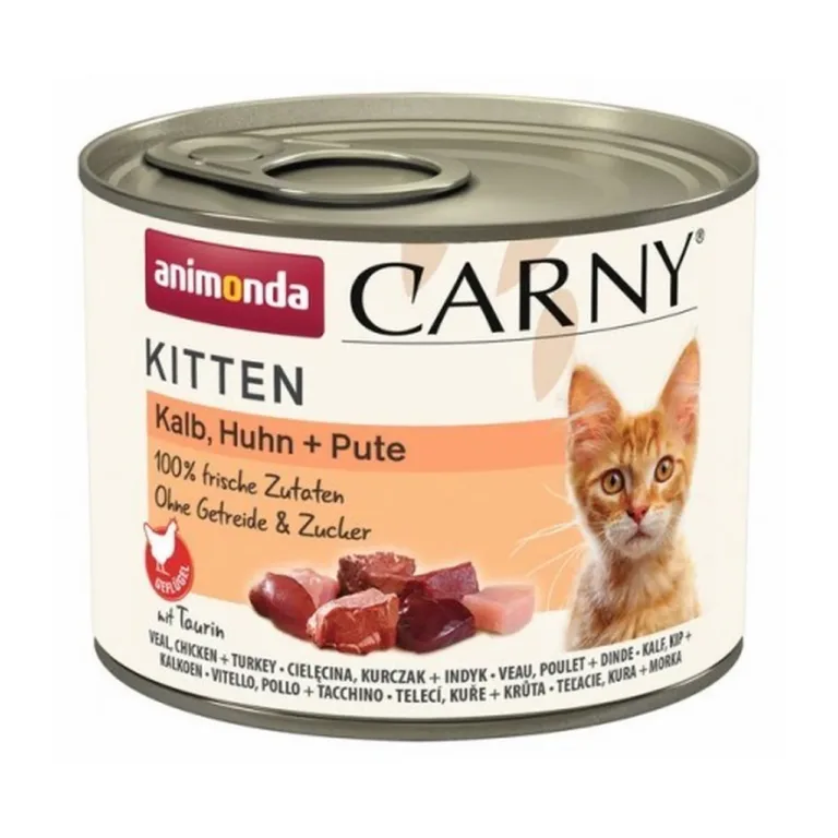 Animonda Carny Kitten vasikaliha kassipoegade märgtoit 200g