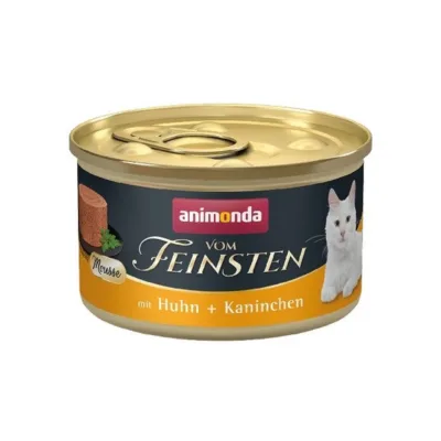 kana ja küülikuga kassitoit Animonda Vom Feinsten 85 g purgis