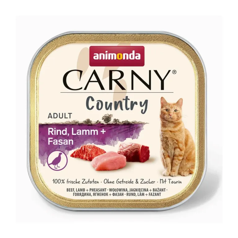 veise ja lambalihaga kassitoit Animonda Carny Country