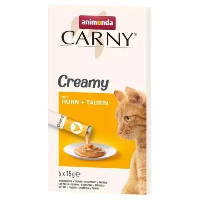 kanaliha pasta kassidele Animonda Carny 6x15g pakend