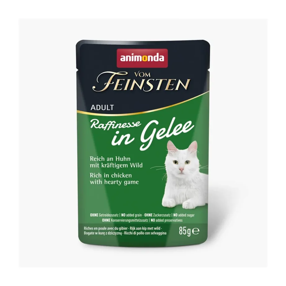 kanaliha ja ulukiga kassitoit Animonda Vom Feinsten Adult