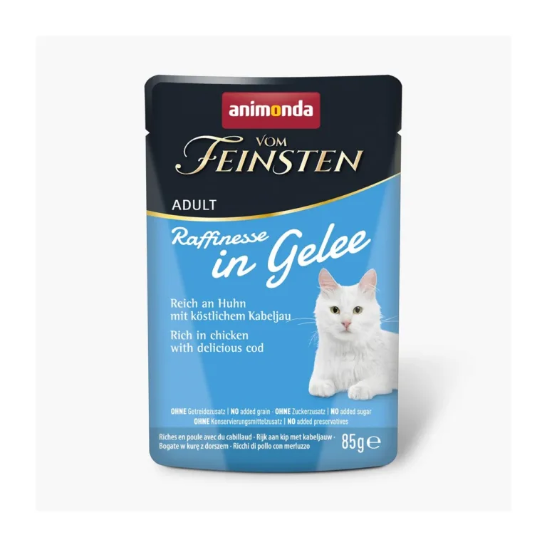 kana ja tursa märgtoit kassile Animonda Vom Feinsten 85g