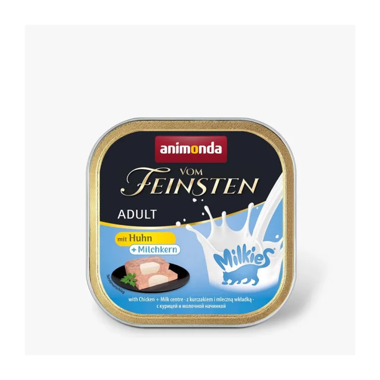 animonda kana ja piimatäidisega kassitoit märgtoit 100g pakend