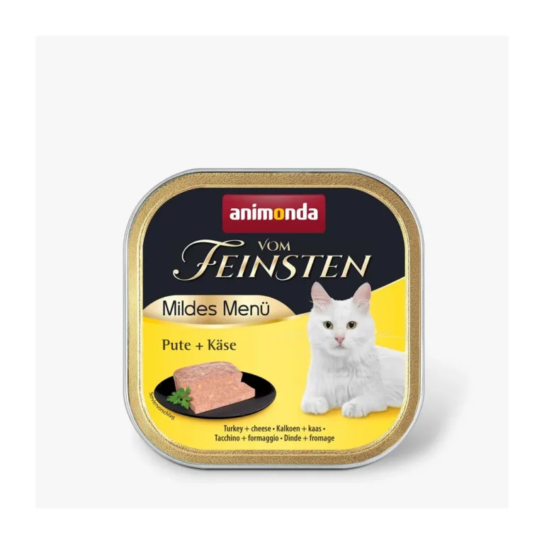 kalkunijuustuga märg kassitoit Animonda Vom Feinsten 100g