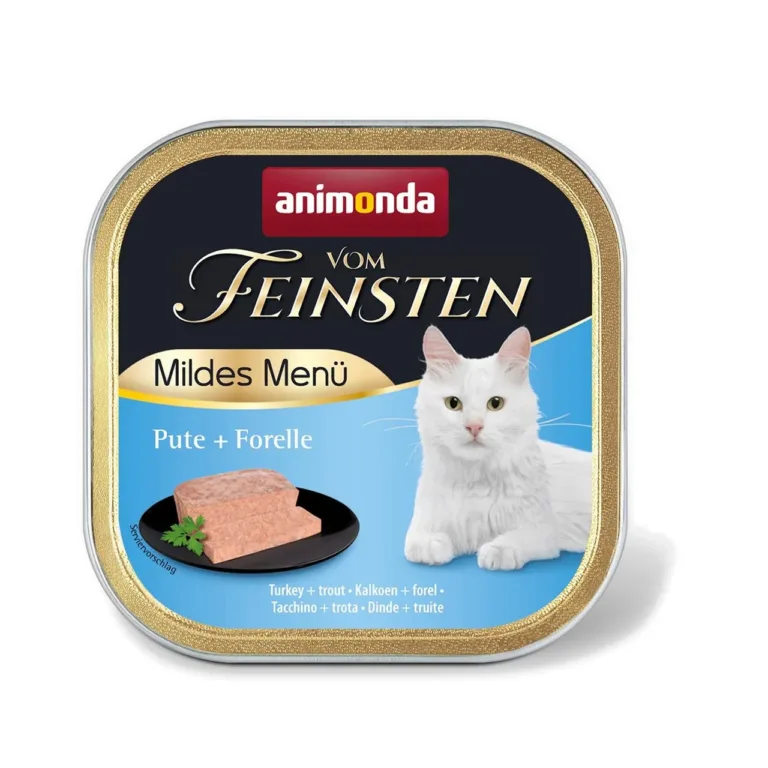 kalkuni ja forelliga märgtoit kassile Animonda Vom Feinsten 100g
