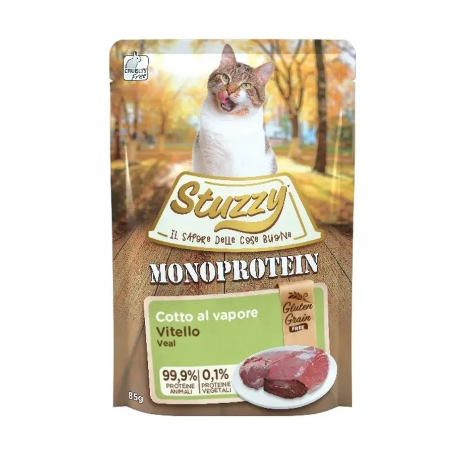 vasikaliha märgtoit kassile Stuzzy Monoprotein 85g