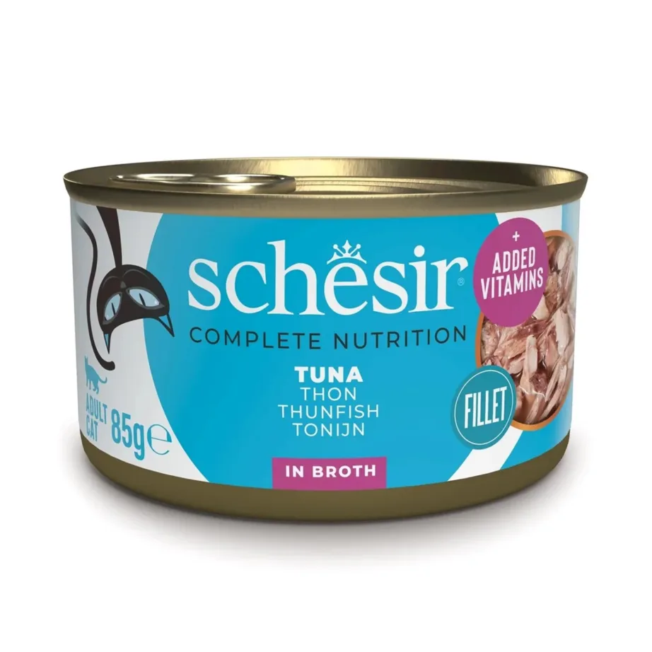 Schesir tuunikala märgtoit kassile 85g täiskasvanud kassidele