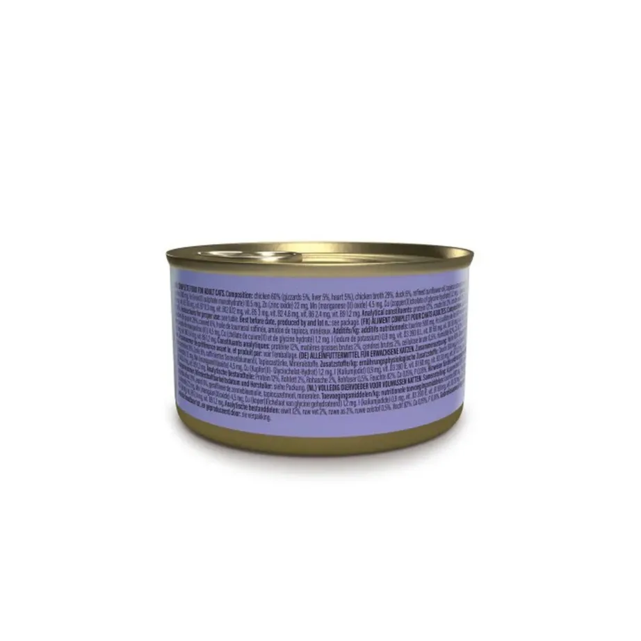 Schesir After Dark 80g kanafilee ja pardiga teraviljavaba märgtoit täiskasvanud kassile – 3