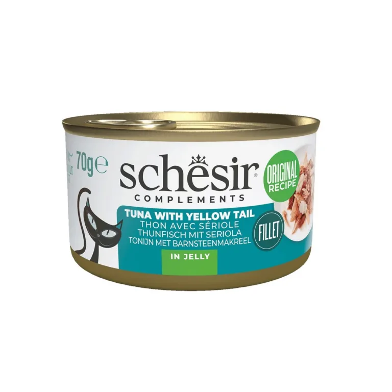 Schesir tuunikala märgtoit kassile 70g purgis