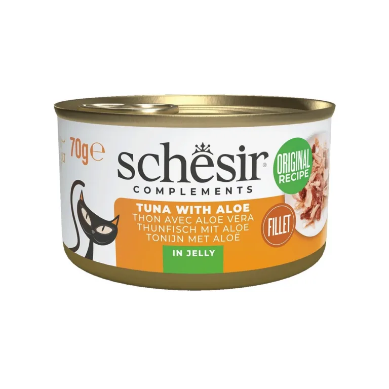 tuunikala märgtoit kassile Schesir aloe želees 70g purk