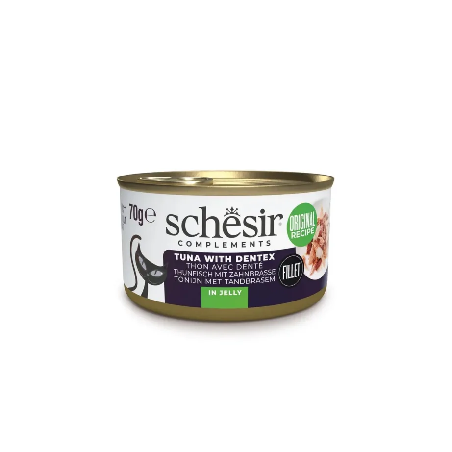 Schesir Oceanic Adult Tuna with Dentic 70g gluteenivaba märgtoit täiskasvanud kassile
