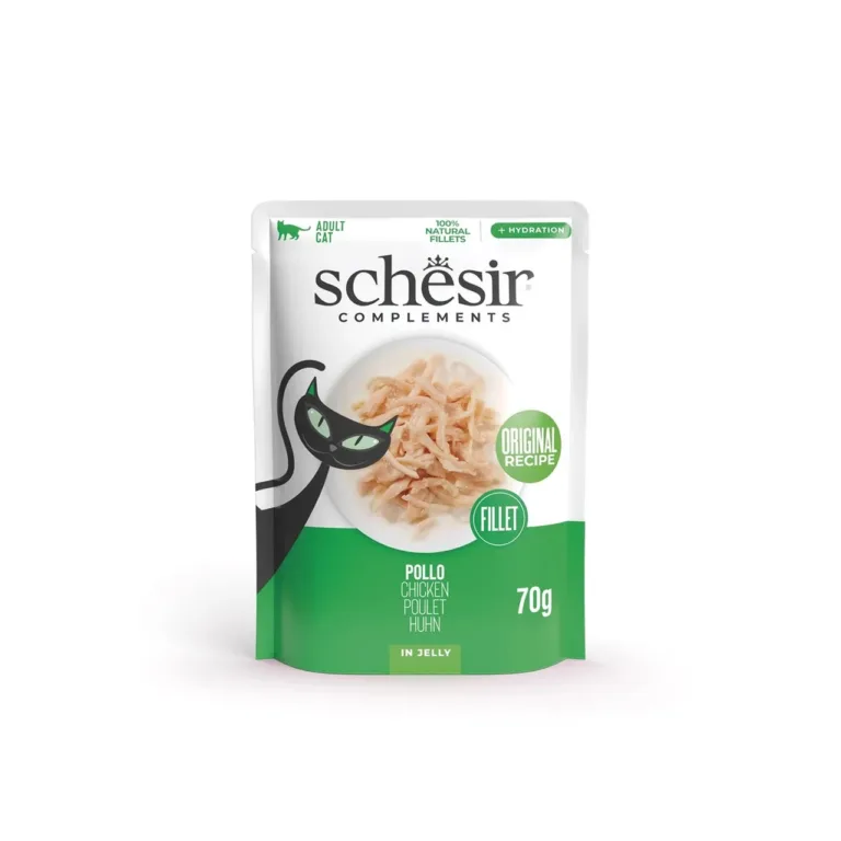Schesir kanafileega märg kassitoit 70g pakend