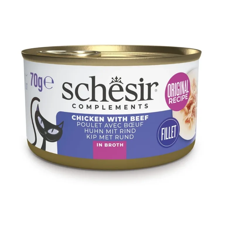 kana veiselihaga märgtoit kassile Schesir 70g purk