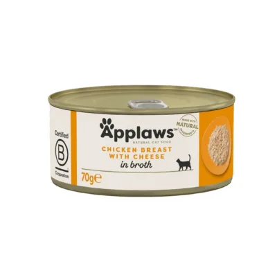 Applaws kana-juustu märgtoit kassile 70g purgis