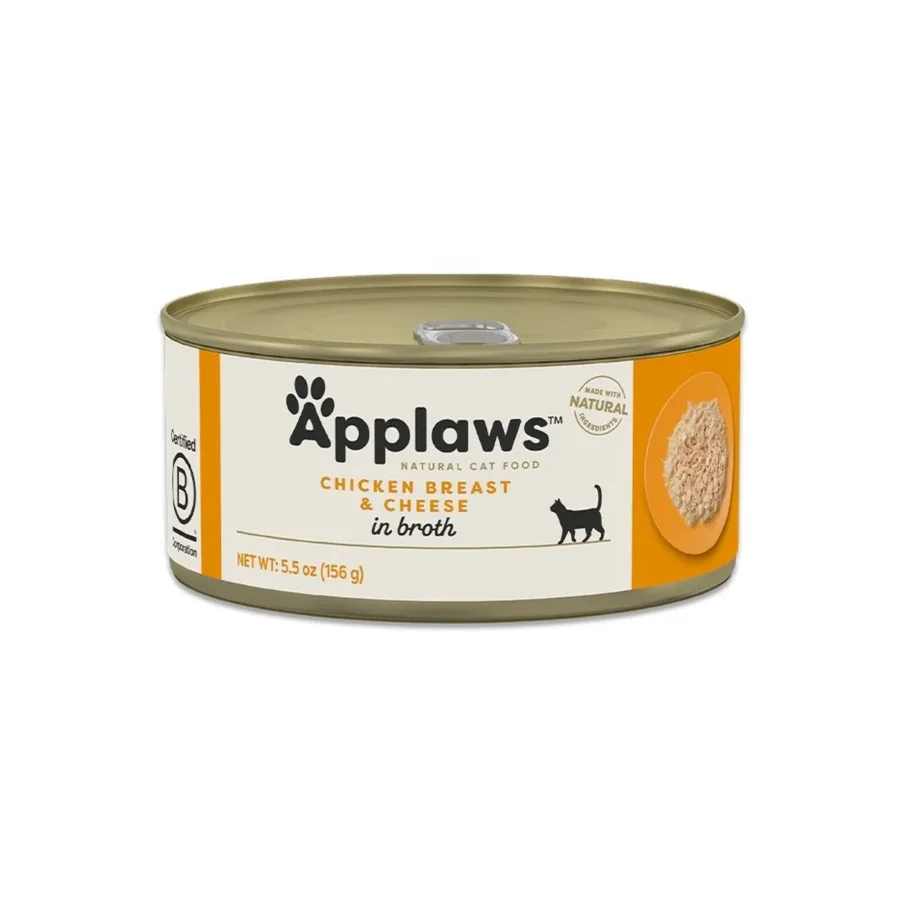 Applaws Chicken Breast & Cheese 156g gluteenivaba märgtoit täiskasvanud kassidele