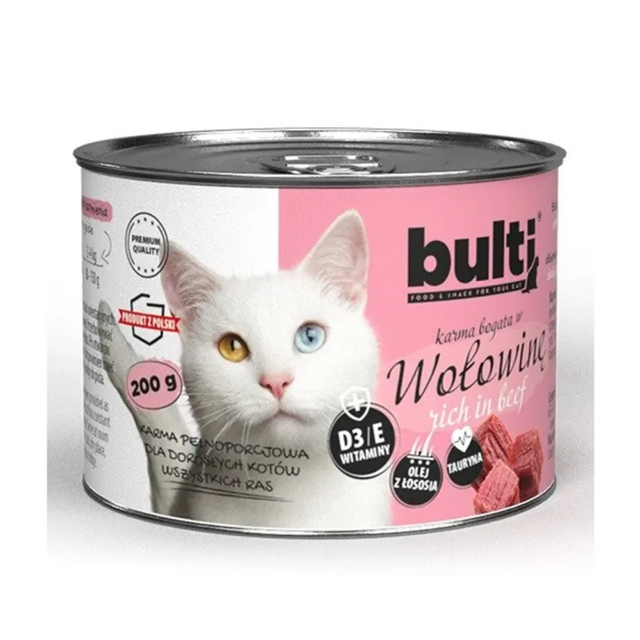 Veiselihaga kassikonserv 200g BULTI purgis