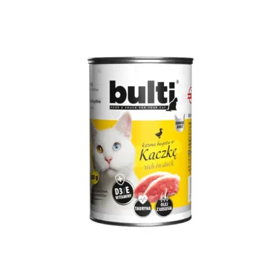 Bult Rich in Duck 400g pardilihaga kassitoidu purk