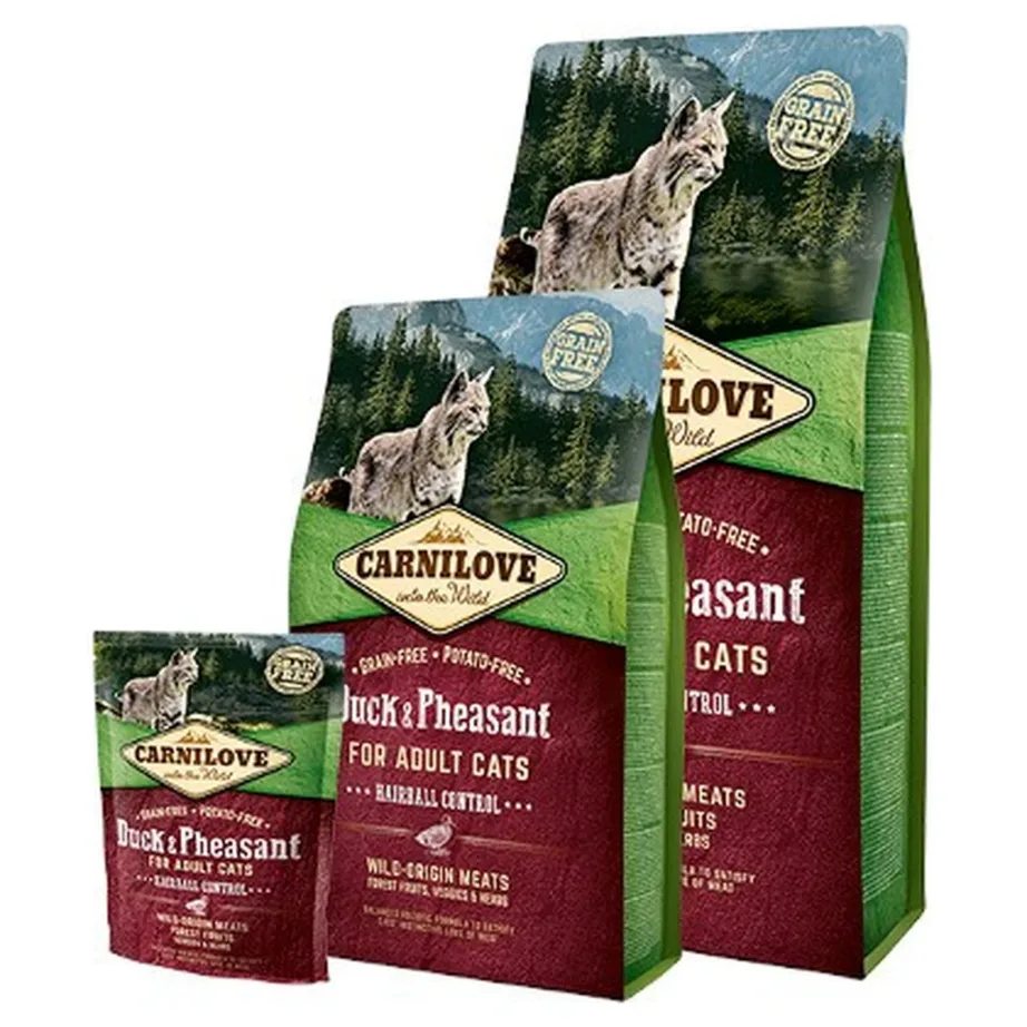 Carnilove Into the Wild 400 g pardilihaga kuivtoit täiskasvanud kassidele, karvapalle ennetav, teravilja- ja gluteenivaba – 5