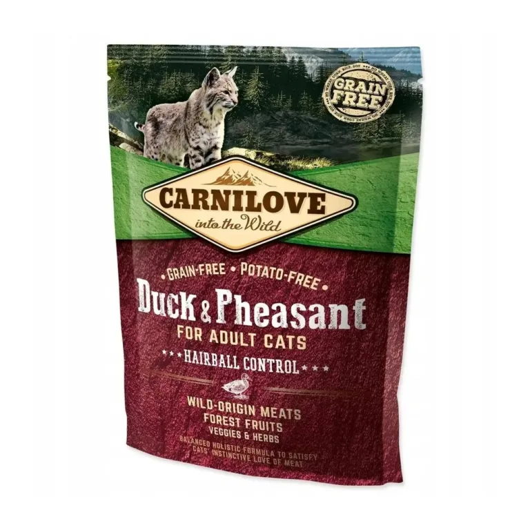 Carnilove pardilihaga kassitoit 400g pakend Hairball Control