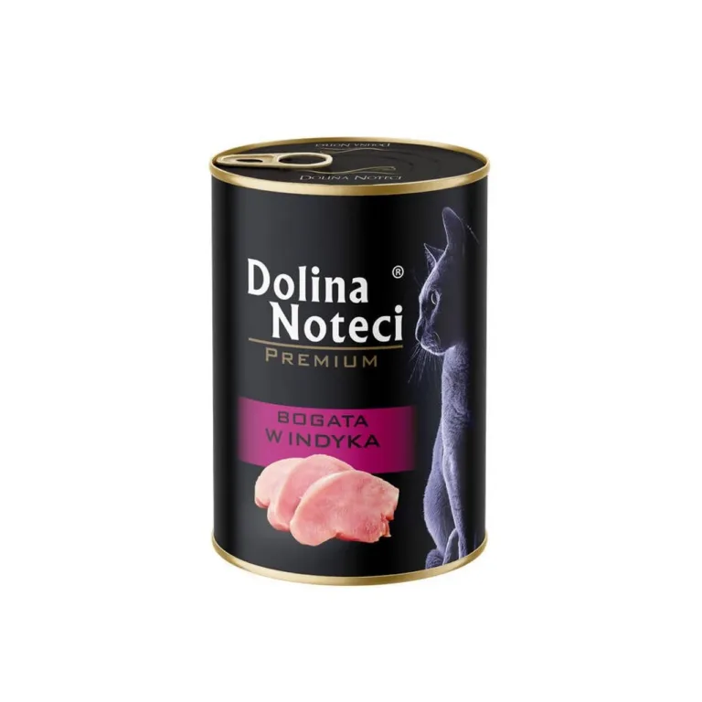 kalkunilihaga märg kassitoit 400g Dolina Noteci konserv