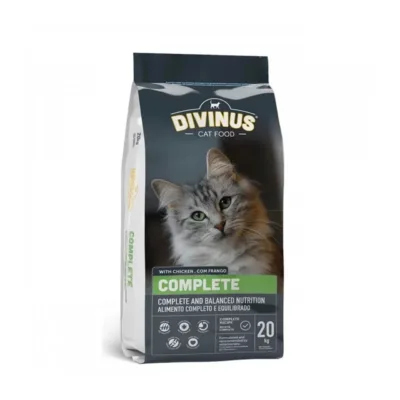 kanamaitseline kuivtoit kassile Divinus Cat Complete 20kg