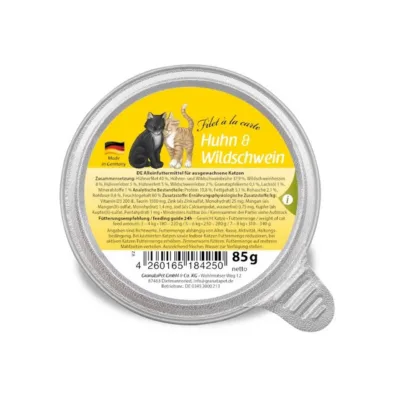 GranataPet Filet kana ja metssiga märgtoit kassile 85g pakend