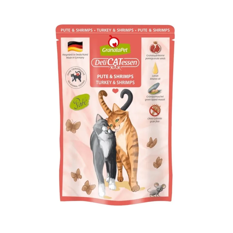GranataPet DeliCATessen kalkuni ja krevettidega märg kassitoit